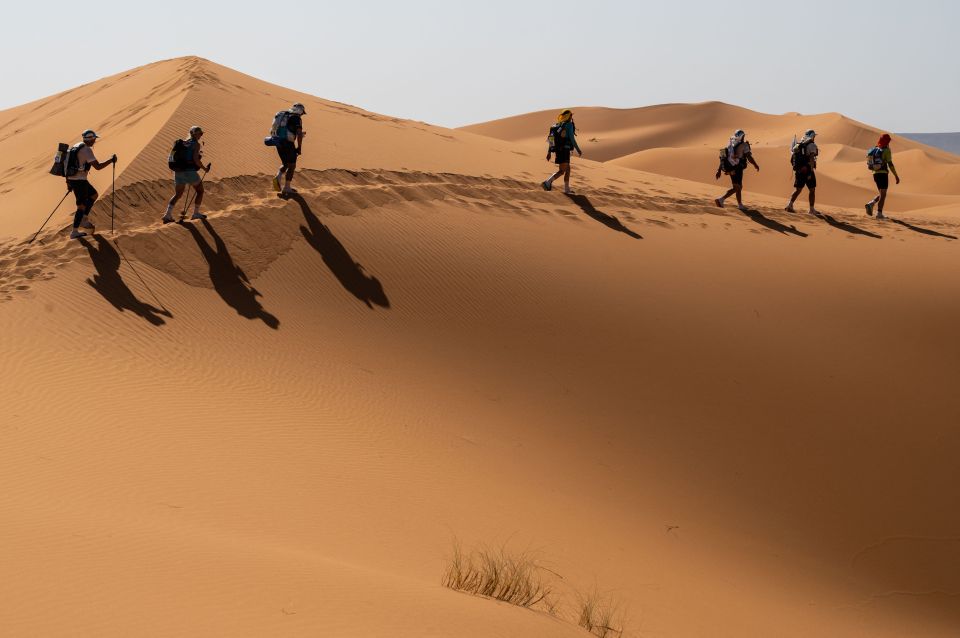 The ultra-marathon in the Sahara desert is over 155 miles and spans seven days