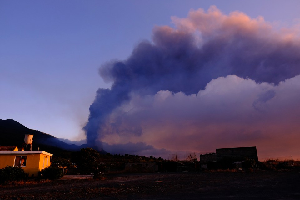 A collapse in the northern part of the crater has sent fresh flows of lava