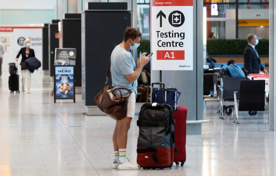 Brits no longer need pre-arrival tests after a holiday abroad