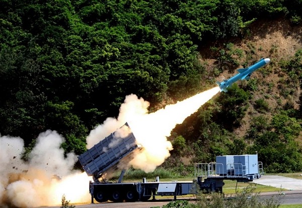 Taiwan has been test firing missiles capable of hitting China