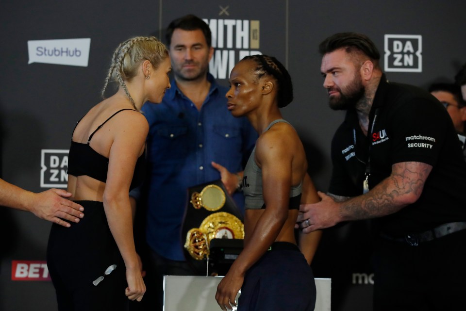 The Brit has subsequently been stripped of her world bantamweight title