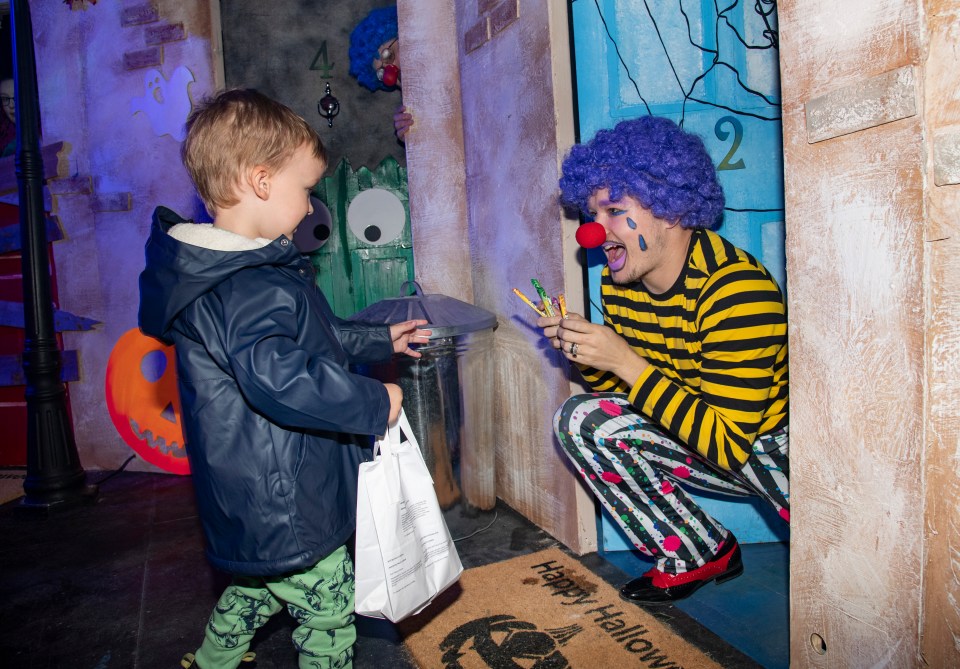 Trick or treaters are tasked with knocking on doors where they’ll be greeted by a series of fictional characters