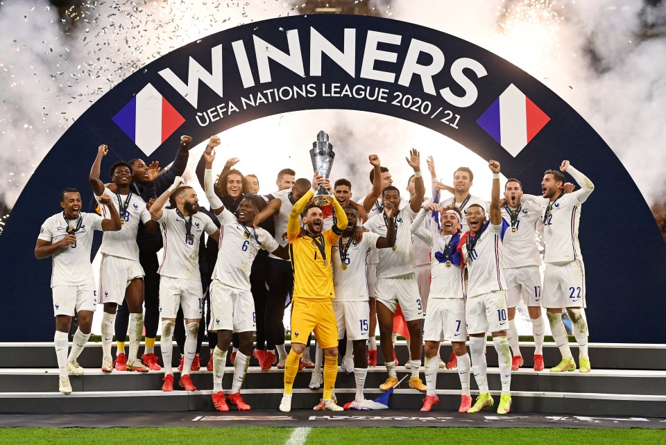 France are the Nations League champions after beating Spain 2-1