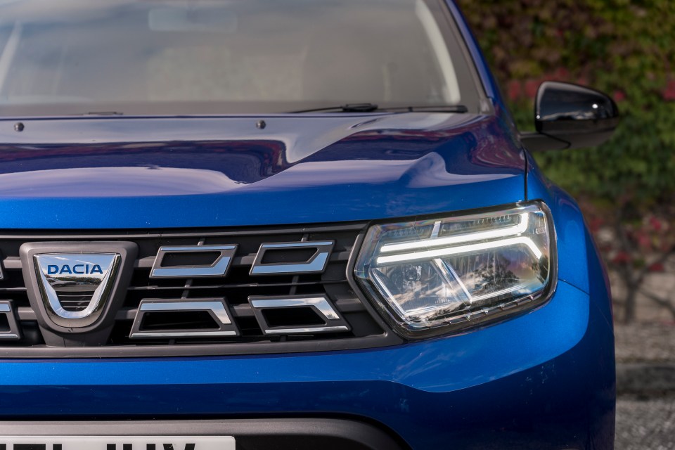 Now Duster, the £14k SUV, has adopted the same look as the Sandero supermini