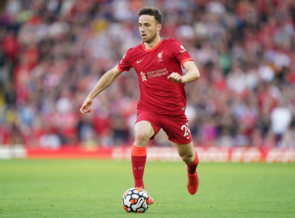 Diogo Jota has been one of Liverpool's key men so far this season