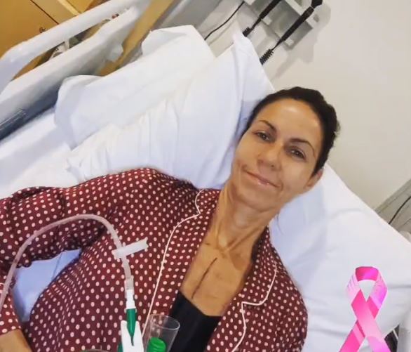 Julia Bradbury had her mastectomy after revealing her breast cancer diagnosis last month