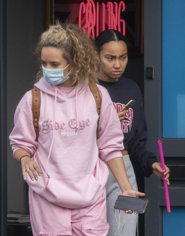 Little Mix looked frosty following rehearsals last year