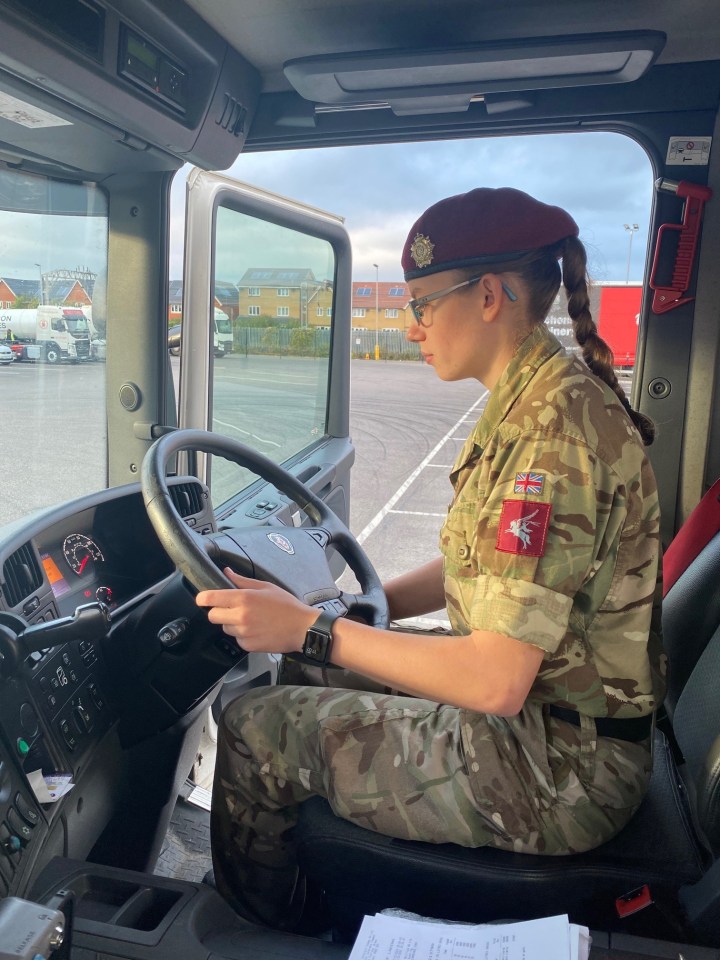 Sophie takes on her new mission driving a tanker to help fuel supplies reach forecourts across the UK