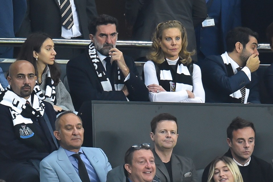 Amanda Staveley and Newcastle chairman Yasir Al-Rumayyan were in the stands to watch that game