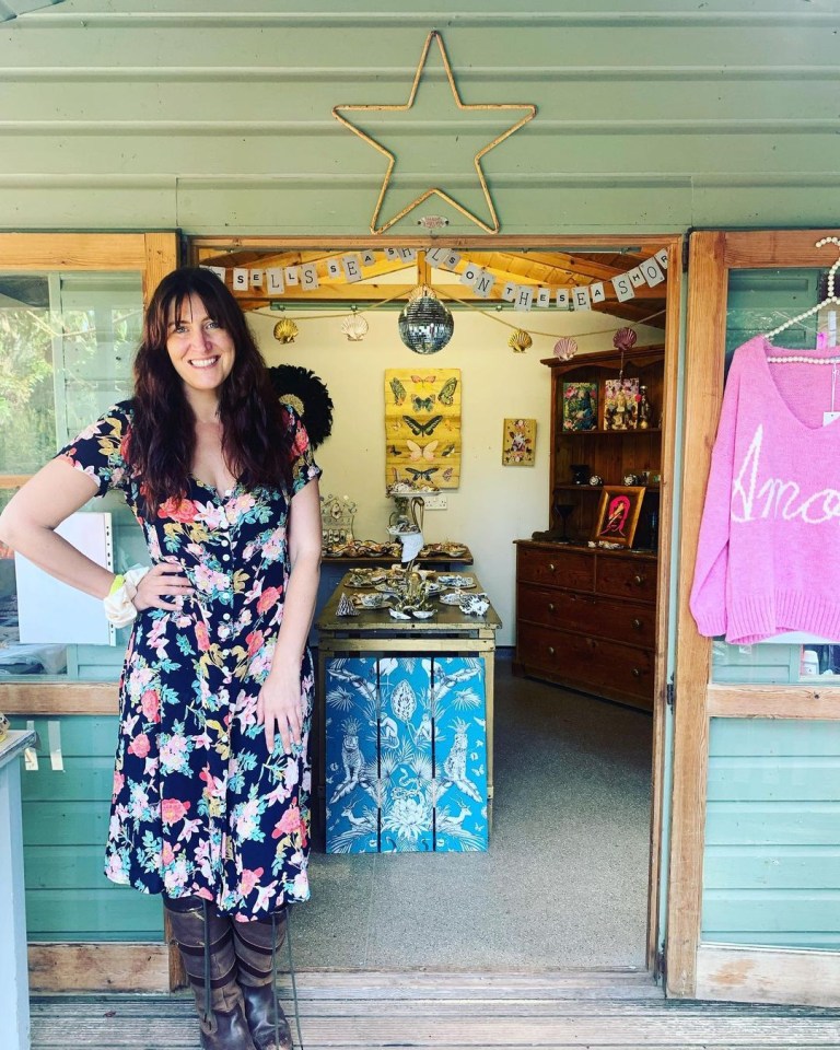 She’s now enjoying a quieter life in Devon where she runs her own business