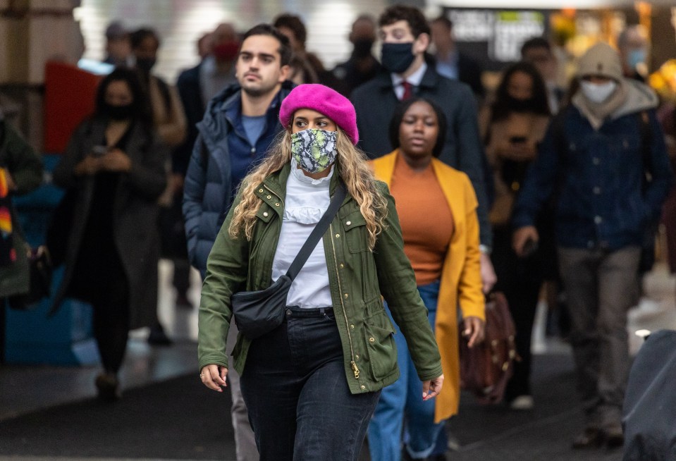 Plan B would see face masks compulsory in indoor settings once more