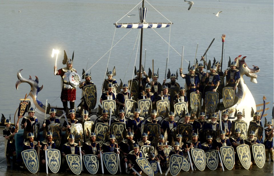 The Vikings travelled far and wide in their iconic longships