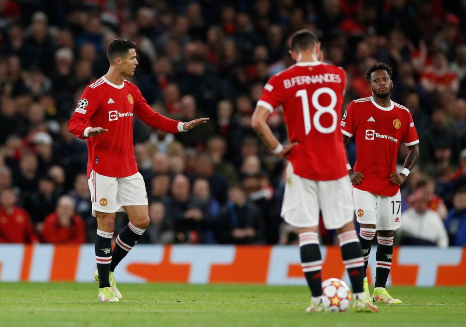 The Portuguese was furious with United's first-half showing and intervened in the dressing room