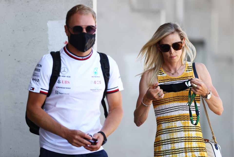 Since 2020, Cromwell has dated Valtteri Botas