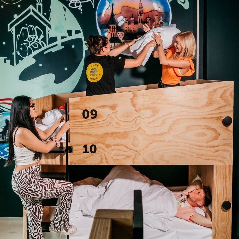 The new hostel has bunk beds with USB ports and mini fans when it gets hot