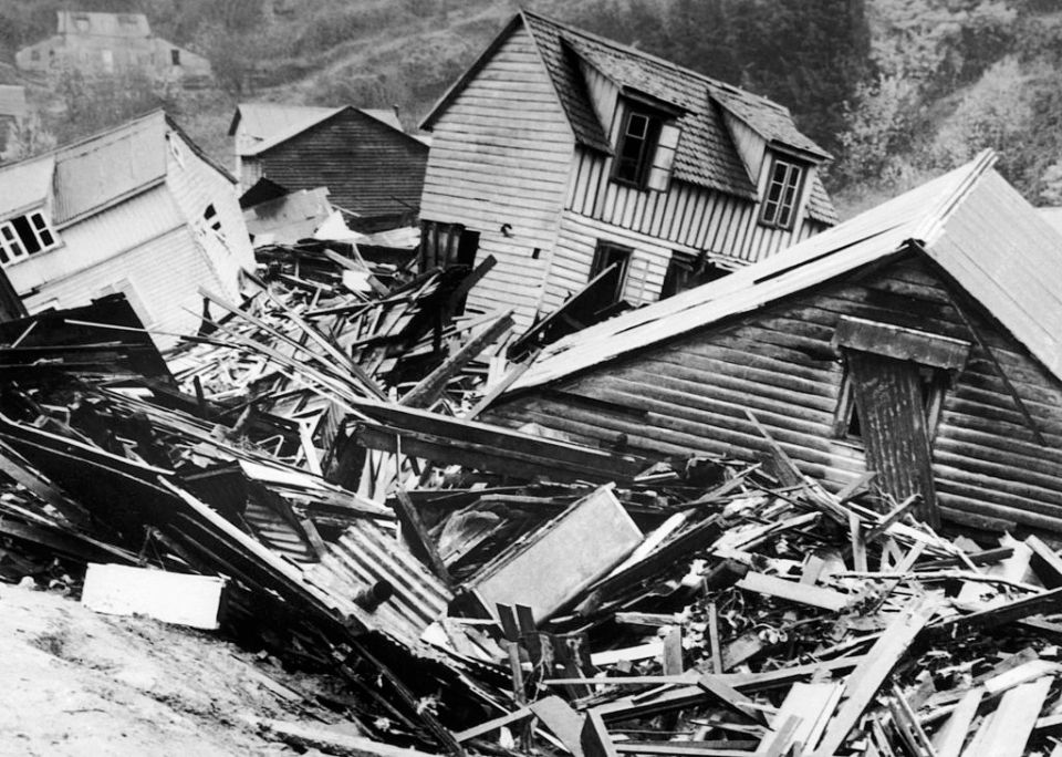 The earthquake in Chile in 1960 was the most powerful earthquake ever recorded