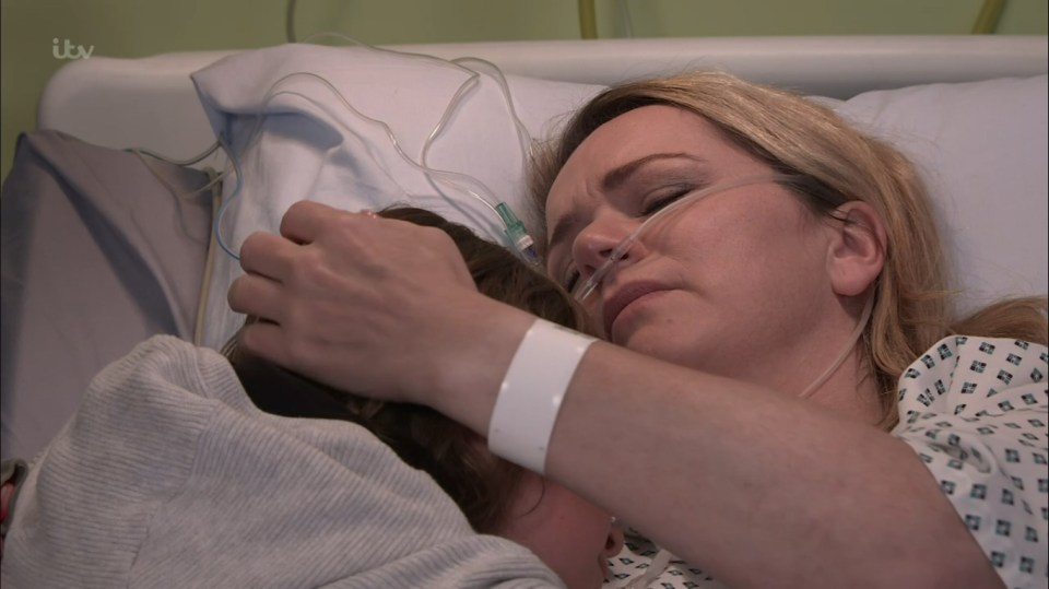 Corrie fans were left 'heartbroken' when Natasha Blakeman said goodbye to her son as she died