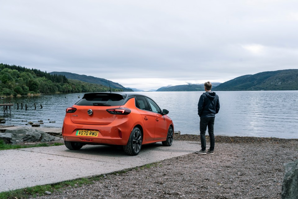 We took a road trip around Scotland in an Electric Corsa