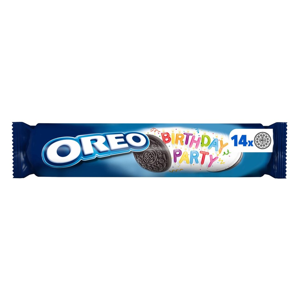 Asda is selling Oreo Birthday Party biscuits for 50p, down from 99p