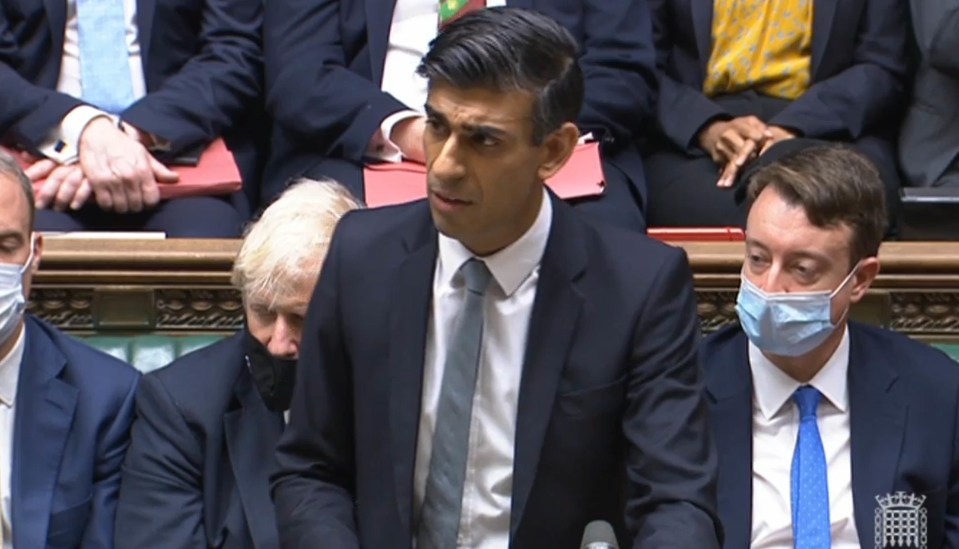 Rishi Sunak revealed a huge tax cut for the lowest paid Brits today