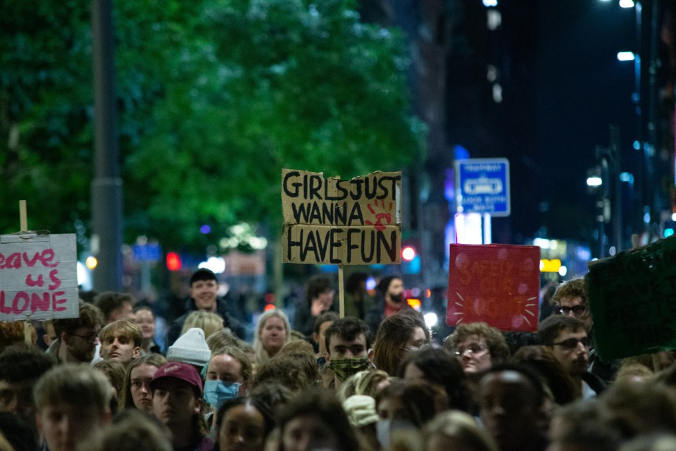 The Girls Night In protest saw thousands boycott British nighclubs