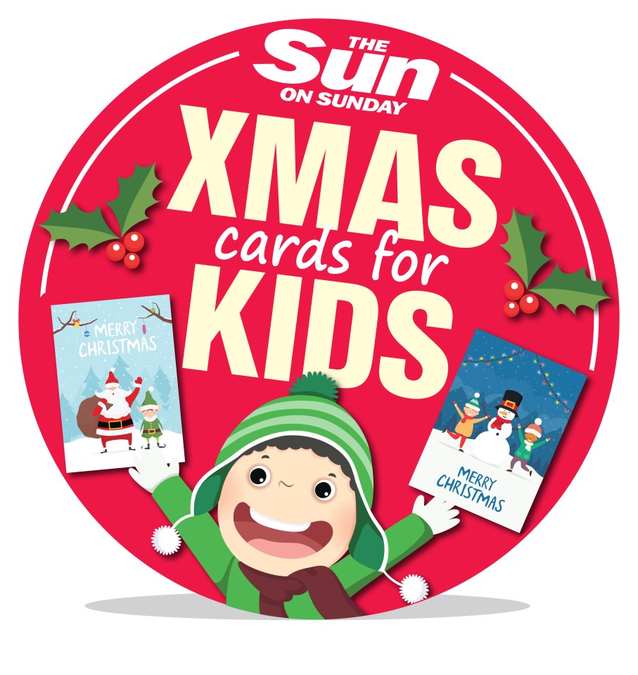 We are launching The Sun on Sunday’s Xmas Cards For Kids campaign to help raise money for families like Samuel's