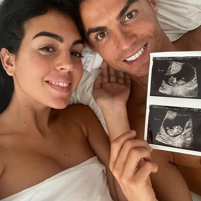 He and partner Georgina Rodriguez announced earlier that she is pregnant with twins