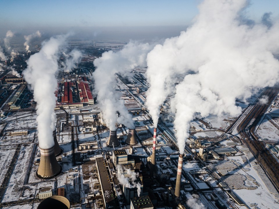 During the pandemic, when the world pretty much shut down, concentrations of carbon dioxide and other heat-trapping gases in the atmosphere actually went UP