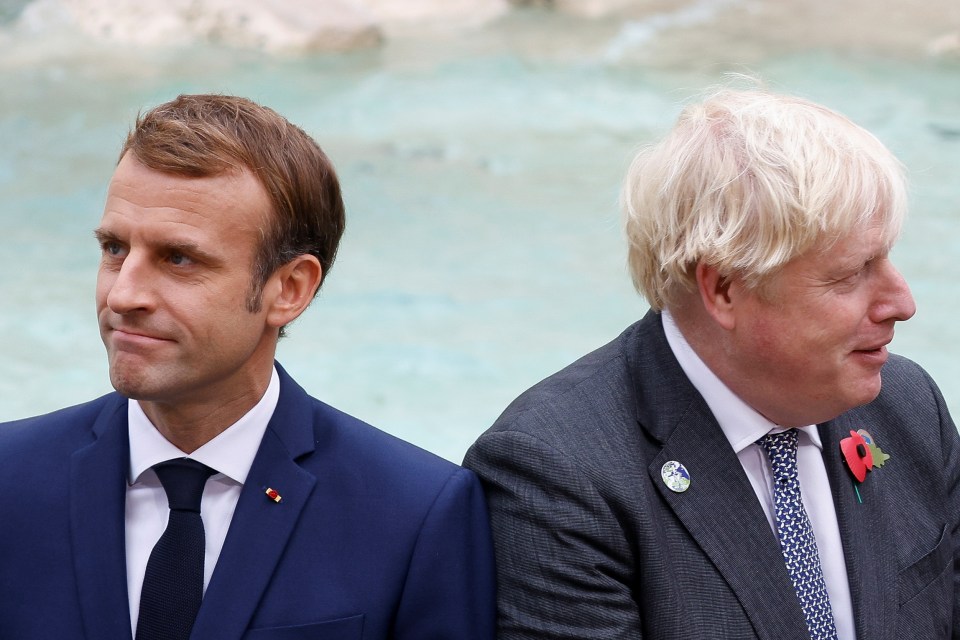 Macron warned he would trigger aggressive moves to strangle Britain’s Christmas trade unless Boris caves on permits for fishing boats in the next 24 hours