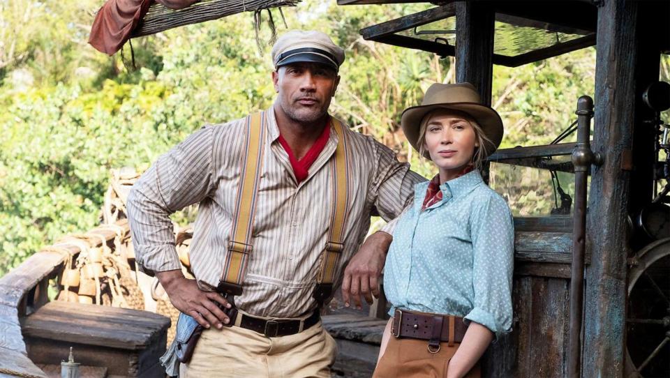  The Rock and Emily Blunt star together in Jungle Cruise