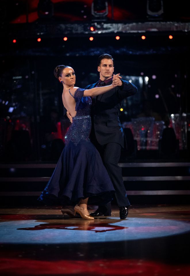 The actress finished joint third from the bottom of the scoreboard after performing the tango on the first live show of the new series last week