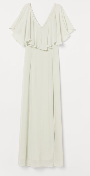 Winter or summer wedding, this classy bridesmaids dress is a no brainer