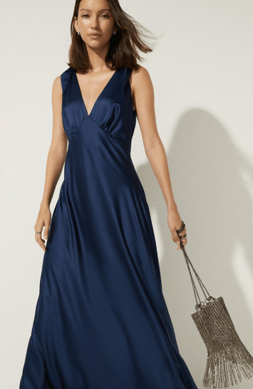 Recycle this bias slip dress even after your bridesmaid duties