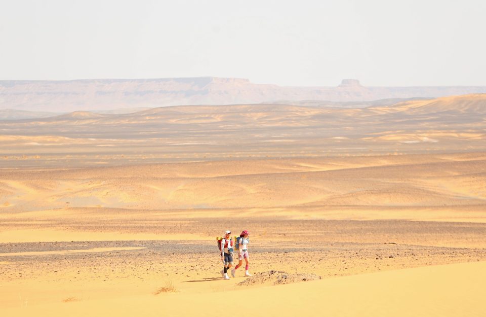 The Marathon des Sables is a gruelling event spanning across the Sahara Desert