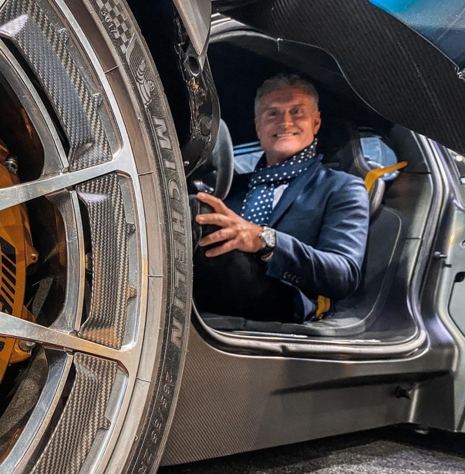 Petrolhead David Coulthard boasts an amazing car collection