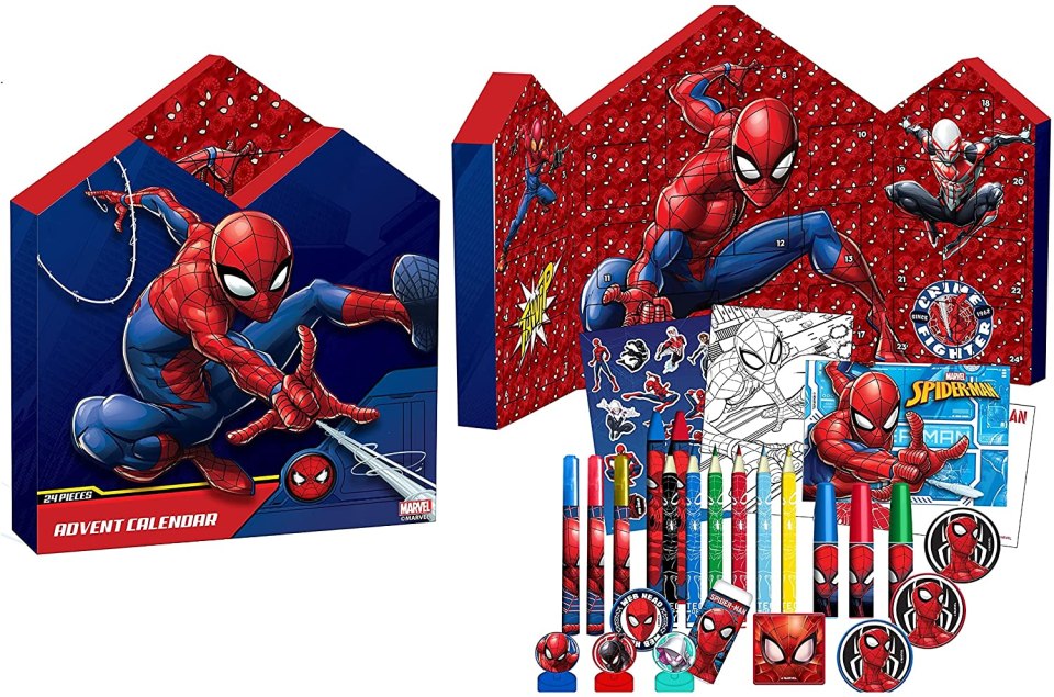 Amazing Spiderman Christmas Advent Calendar