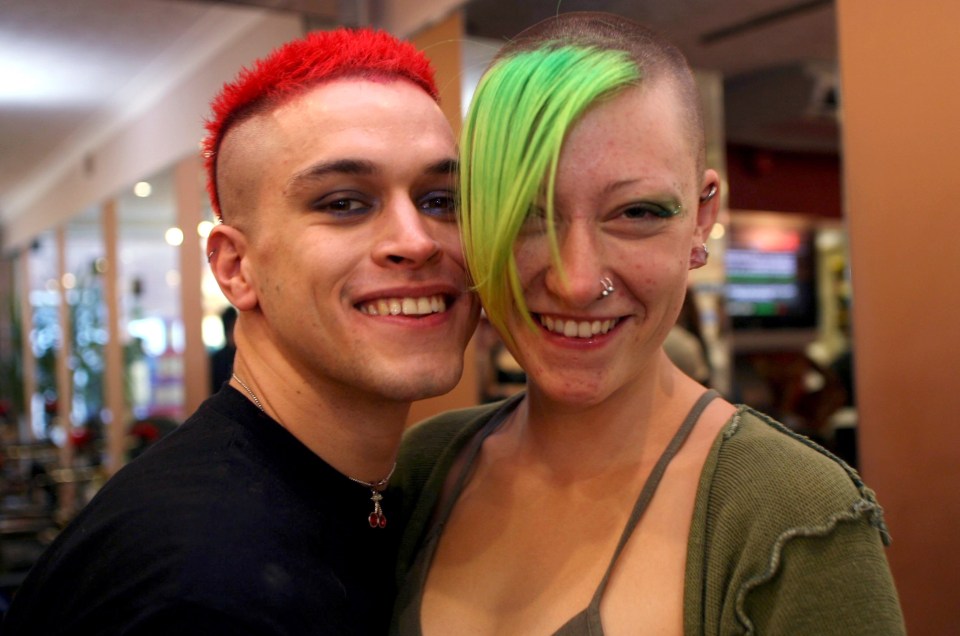 The pair pictured together in 2009 at a book signing in Peterborough