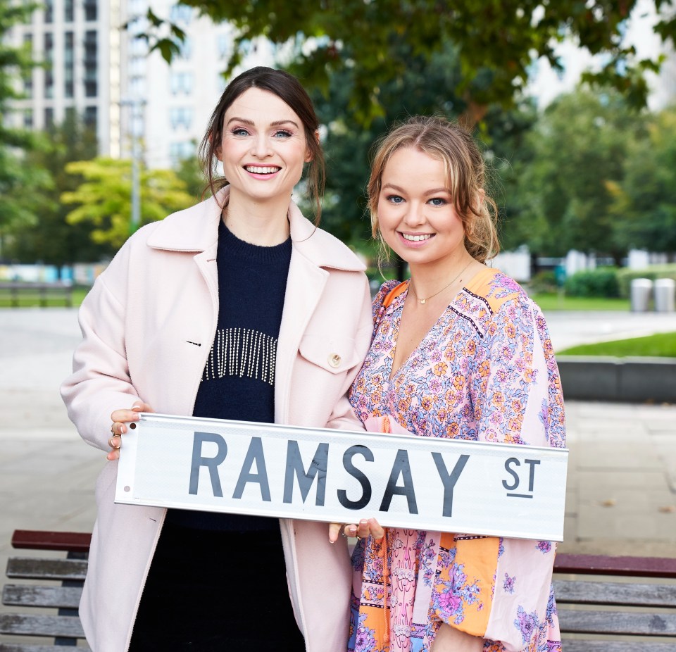 Sophie will work alongside Jemma Donovan – real life daughter of Ramsay Street legend Jason Donovan