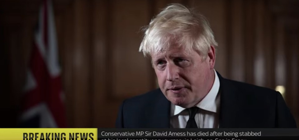 Boris Johnson paid tribute to the popular Tory MP