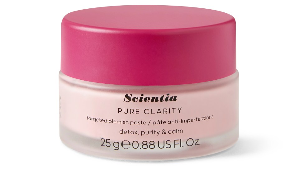 Banish breakouts with Scientia's spot paste