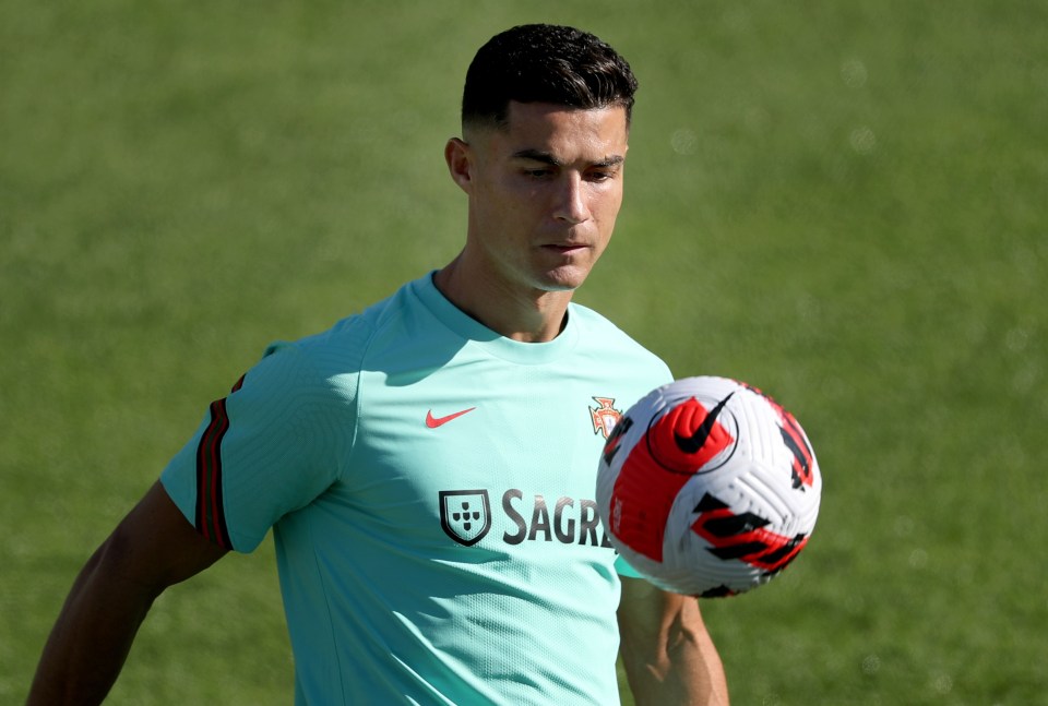 Manchester United star Cristiano Ronaldo looks set to play in both games for Portugal