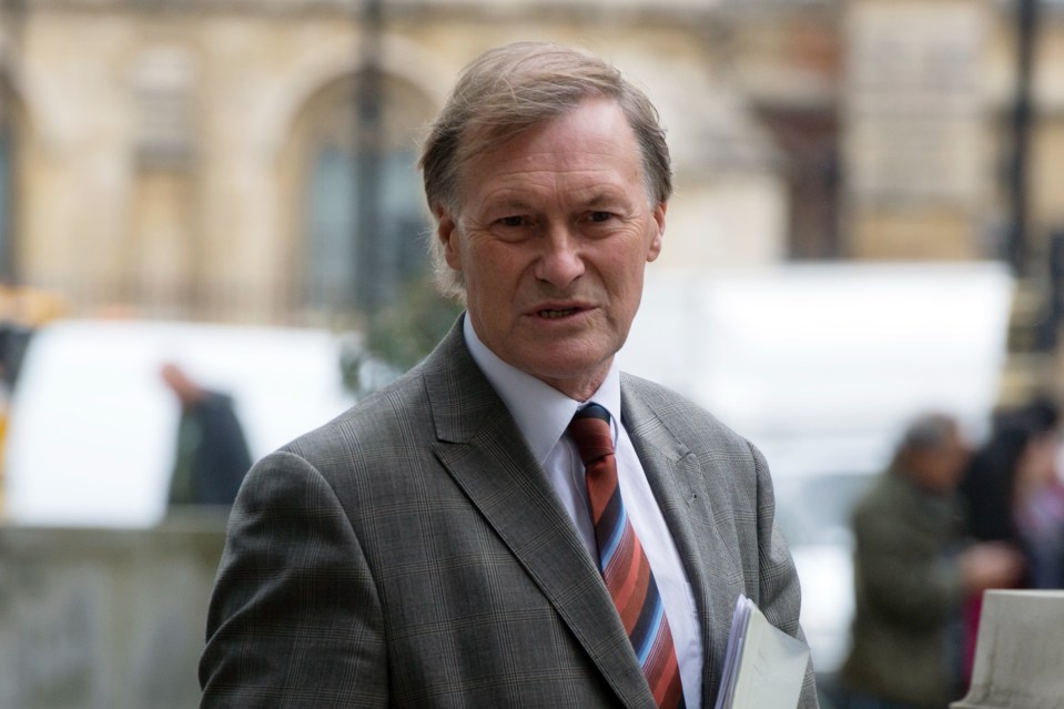 Sir David Amess was stabbed on October 15, 2021