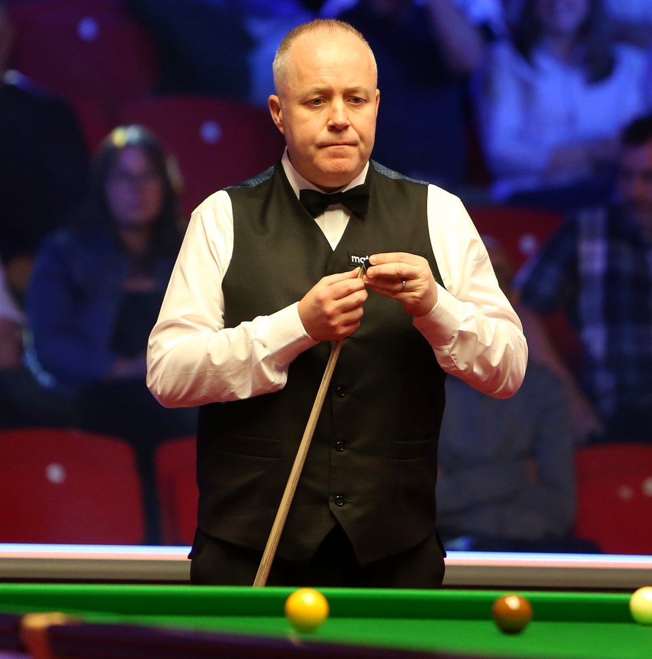 John Higgins has lost three-and-a-half stone since April