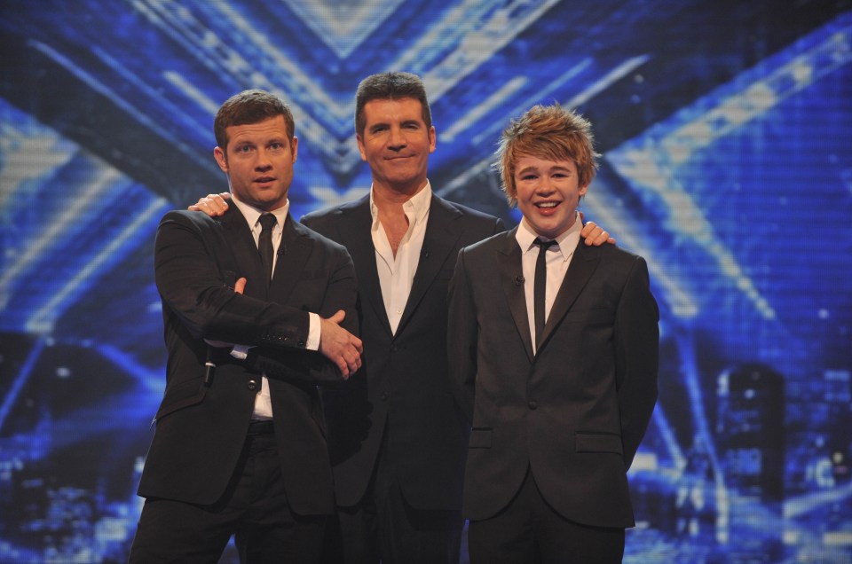 Eoghan was mentored by Simon Cowell