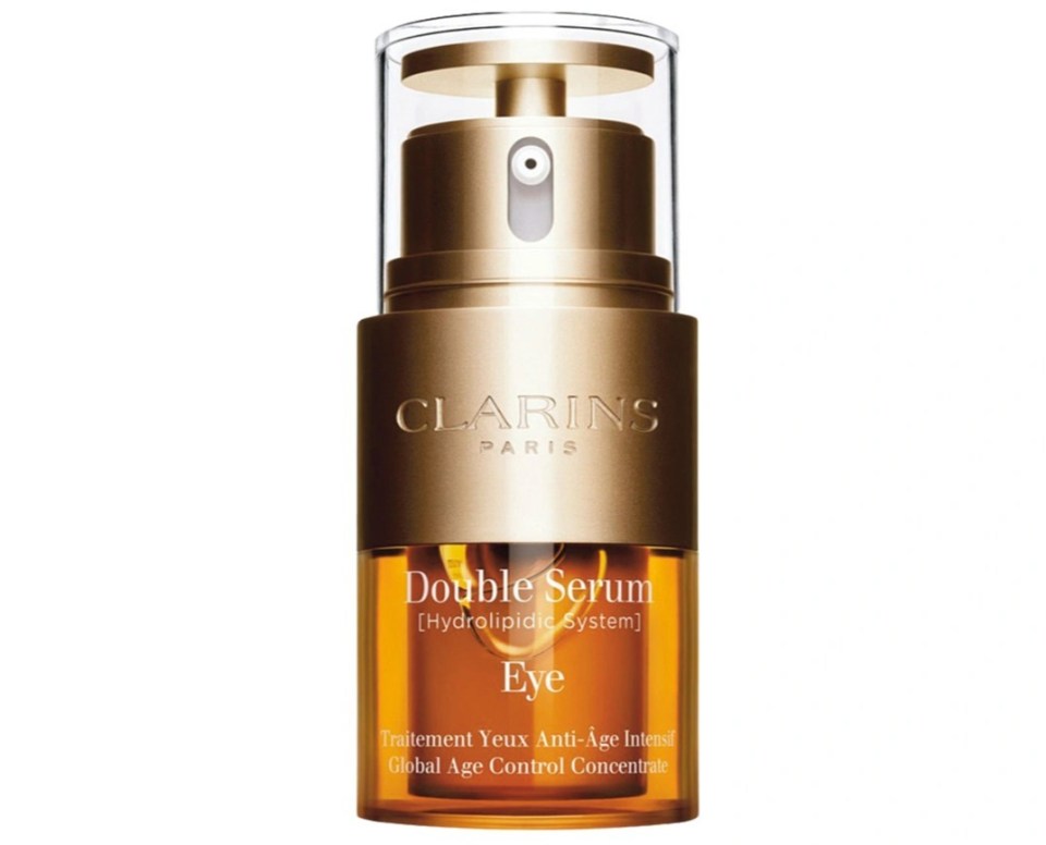 Clarins Double Eye Serum works wonders to hydrate dry under-eyes