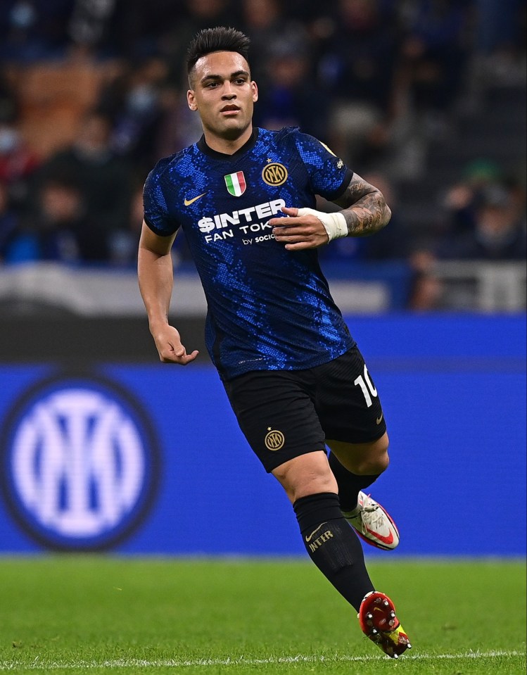 Martinez stayed at Inter in the summer despite his strike partner Romelu Lukaku and title-winning manager Antonio Conte's exit