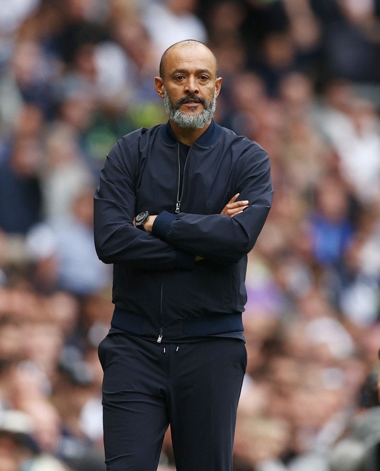 Nuno Espirito Santo has overseen five defeats in ten Premier League matches and is on the brink of the sack