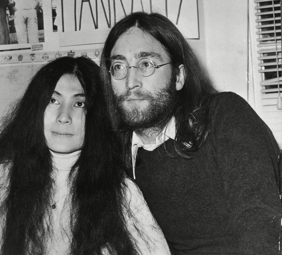 John Lennon and Yoko Ono