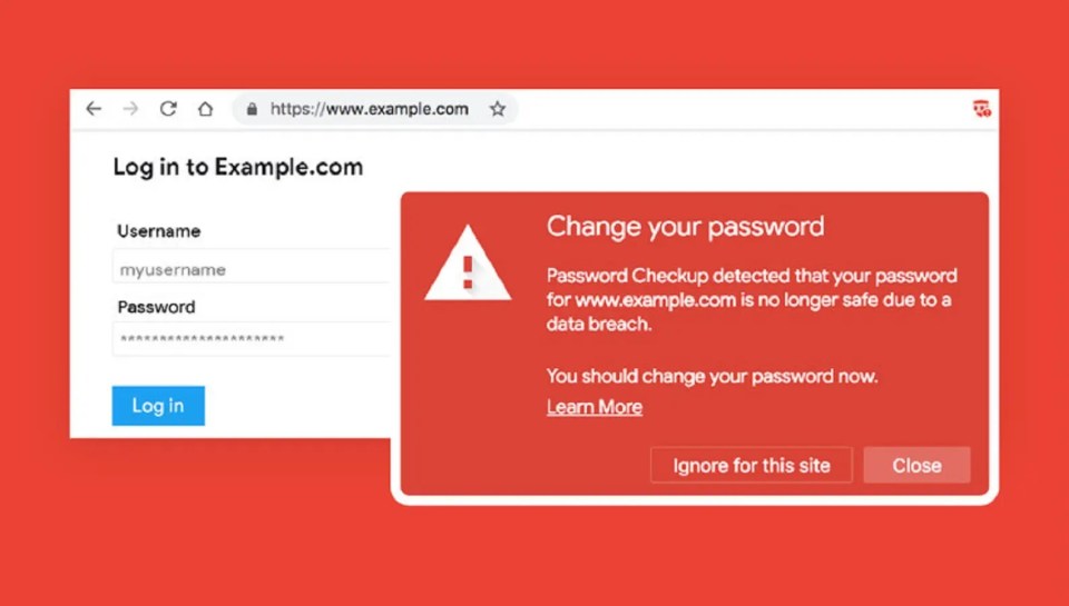 Google has a web browser extension that warns you if your usernames and passwords have been compromised