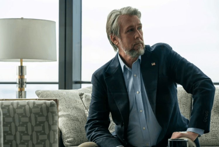 Alan Ruck plays Connor Logan on Succession